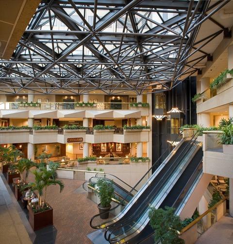 Hyatt Regency Crystal City At Reagan National Airport Арлингтон Интерьер фото